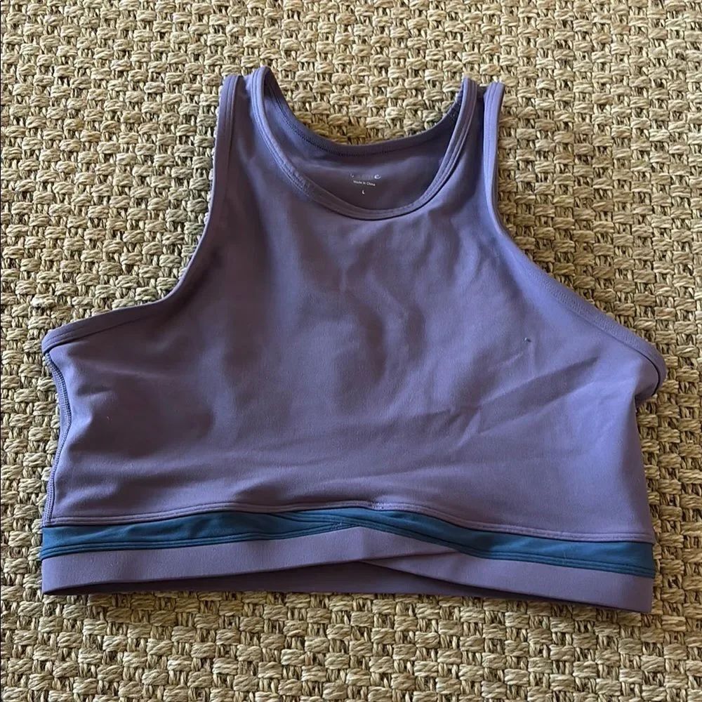 Johnny Was Purple and Teal Bra